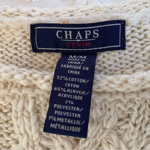 Cable Knit Sweater by Chaps - Picture 5 of 5